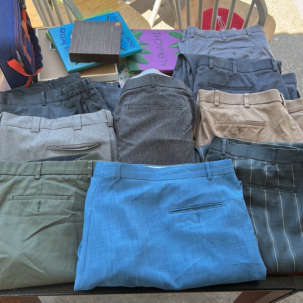 Size 54 gray slacks